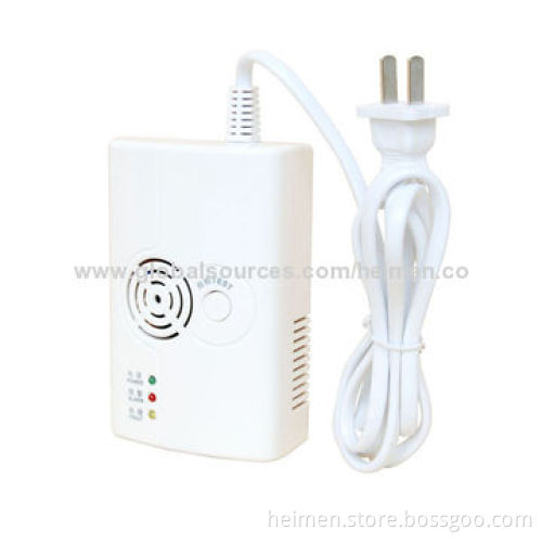 433/315MHz Network LPG Alarm, Flame Retardant, ABS Shell, high-stability semiconductor